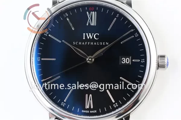 IWC Portofino Automatic ZF 1:1 Best Edition SS 40mm Leather Strap Miyota9015