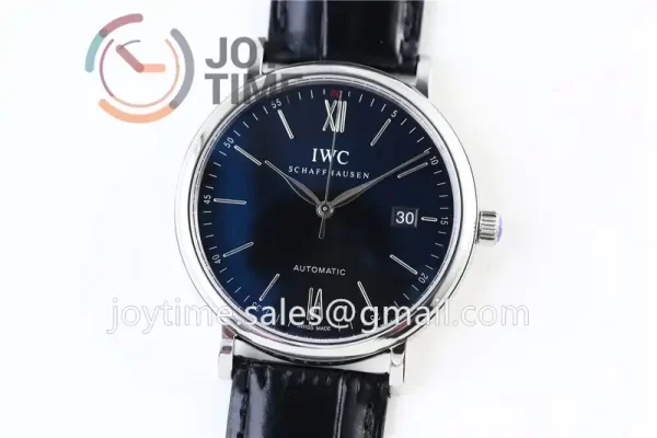 IWC Portofino Automatic ZF 1:1 Best Edition SS 40mm Leather Strap Miyota9015