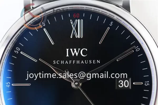 IWC Portofino Automatic ZF 1:1 Best Edition SS 40mm Leather Strap Miyota9015