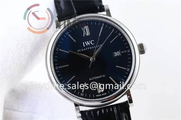 IWC Portofino Automatic ZF 1:1 Best Edition SS 40mm Leather Strap Miyota9015