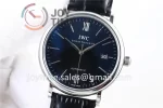 IWC Portofino Automatic ZF 1:1 Best Edition SS 40mm Leather Strap Miyota9015