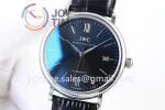 IWC Portofino Automatic ZF 1:1 Best Edition SS 40mm Leather Strap Miyota9015