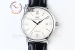 IWC Portofino Automatic ZF 1:1 Best Edition SS 40mm Leather Strap Miyota9015