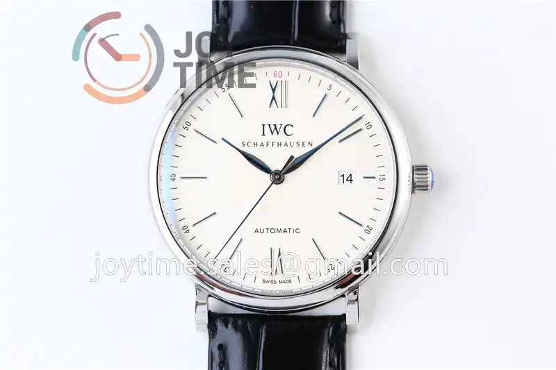 IWC Portofino Automatic ZF 1:1 Best Edition SS 40mm Leather Strap Miyota9015