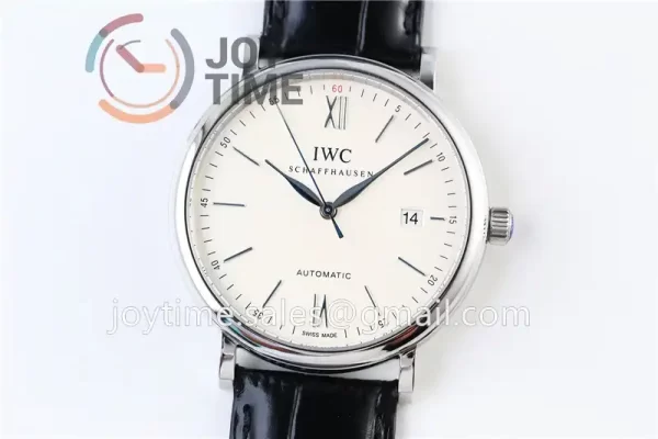 IWC Portofino Automatic ZF 1:1 Best Edition SS 40mm Leather Strap Miyota9015