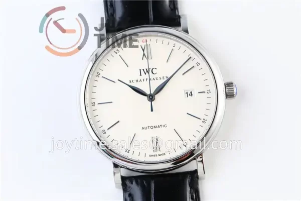 IWC Portofino Automatic ZF 1:1 Best Edition SS 40mm Leather Strap Miyota9015