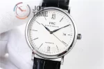 IWC Portofino Automatic ZF 1:1 Best Edition SS 40mm Leather Strap Miyota9015