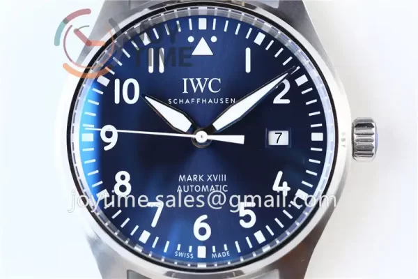 IWC Pilot Mark XVIII ZF 1:1 Best Edition SS 40mm Leather Strap Miyota9015