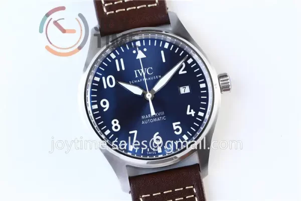 IWC Pilot Mark XVIII ZF 1:1 Best Edition SS 40mm Leather Strap Miyota9015