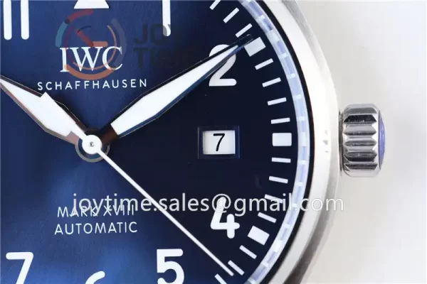 IWC Pilot Mark XVIII ZF 1:1 Best Edition SS 40mm Leather Strap Miyota9015