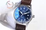 IWC Pilot Mark XVIII ZF 1:1 Best Edition SS 40mm Leather Strap Miyota9015