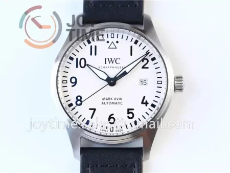 IWC Pilot Mark XVIII ZF 1:1 Best Edition SS 40mm Leather Strap Miyota9015