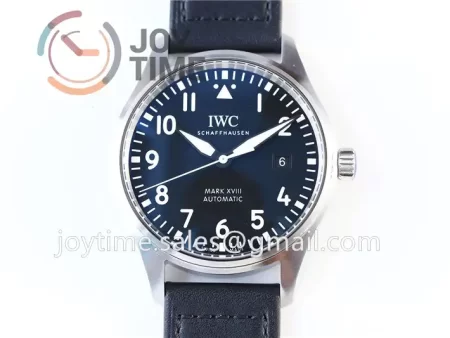 IWC Pilot Mark XVIII ZF 1:1 Best Edition SS 40mm Leather Strap Miyota9015