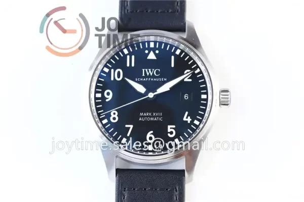 IWC Pilot Mark XVIII ZF 1:1 Best Edition SS 40mm Leather Strap Miyota9015