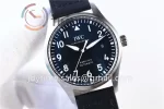 IWC Pilot Mark XVIII ZF 1:1 Best Edition SS 40mm Leather Strap Miyota9015