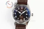 IWC Pilot Mark XVIII ZF 1:1 Best Edition SS 40mm Leather Strap Miyota9015