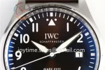 IWC Pilot Mark XVIII ZF 1:1 Best Edition SS 40mm Leather Strap Miyota9015