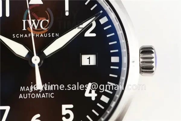 IWC Pilot Mark XVIII ZF 1:1 Best Edition SS 40mm Leather Strap Miyota9015