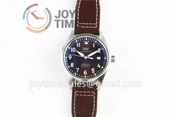 IWC Pilot Mark XVIII ZF 1:1 Best Edition SS 40mm Leather Strap Miyota9015