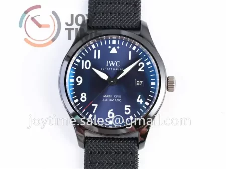 IWC Pilot Mark XVIII "Lawrence" ZF 1:1 Best Edition Ceramic 41mm Nylon Strap Miyota9015