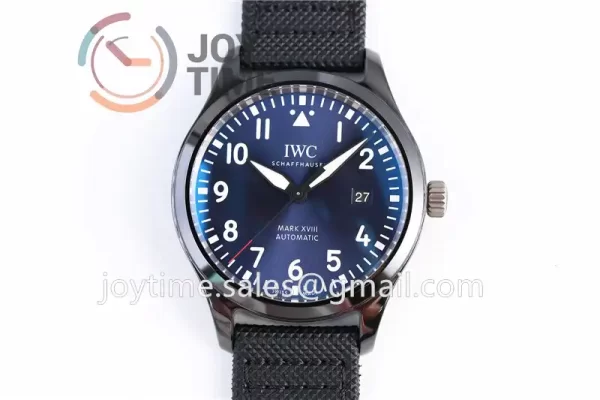 IWC Pilot Mark XVIII "Lawrence" ZF 1:1 Best Edition Ceramic 41mm Nylon Strap Miyota9015