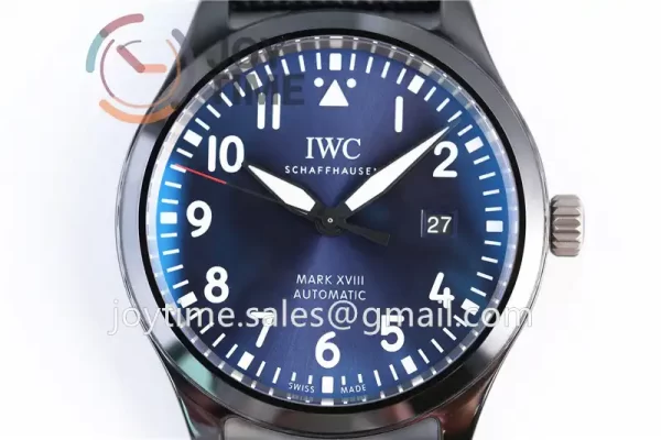 IWC Pilot Mark XVIII "Lawrence" ZF 1:1 Best Edition Ceramic 41mm Nylon Strap Miyota9015