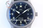 IWC Pilot Mark XVIII ZF 1:1 Best Edition Titanium 40mm Leather Strap Miyota9015