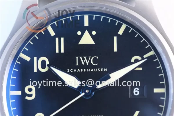 IWC Pilot Mark XVIII ZF 1:1 Best Edition Titanium 40mm Leather Strap Miyota9015