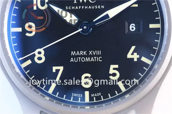 IWC Pilot Mark XVIII ZF 1:1 Best Edition Titanium 40mm Leather Strap Miyota9015