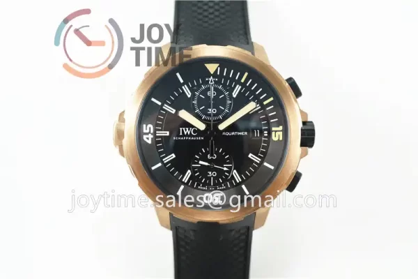 IWC Aquatimer Chrono “Darwin” V6F 1:1 Best Edition Bronze Rubber Strap A7750