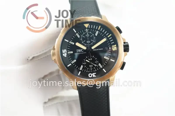 IWC Aquatimer Chrono “Darwin” V6F 1:1 Best Edition Bronze Rubber Strap A7750