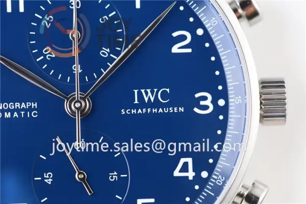 IWC Portugieser Chronograph Edition “150 Years” YLF 1:1 Best Edition SS 41mm Leather Strap A69380