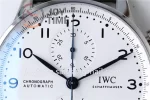 IWC Portugieser Chronograph Edition “150 Years” YLF 1:1 Best Edition SS 41mm Leather Strap A69380