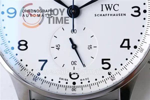 IWC Portugieser Chronograph Edition “150 Years” YLF 1:1 Best Edition SS 41mm Leather Strap A69380