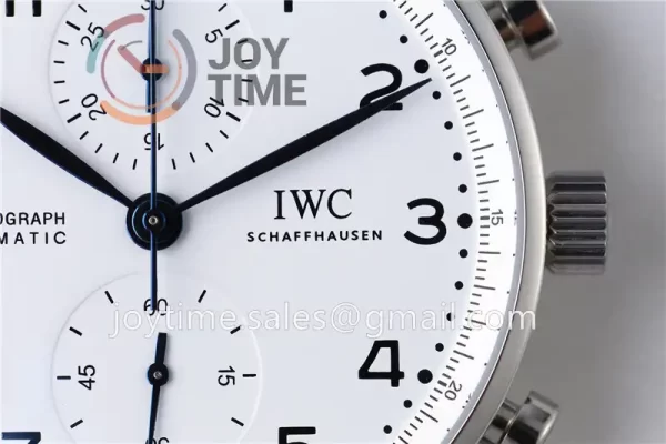 IWC Portugieser Chronograph Edition “150 Years” YLF 1:1 Best Edition SS 41mm Leather Strap A69380