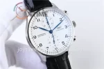 IWC Portugieser Chronograph Edition “150 Years” YLF 1:1 Best Edition SS 41mm Leather Strap A69380