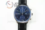 IWC Portugieser Chronograph ZF 1:1 Best Edition SS 41mm Leather Strap A69355