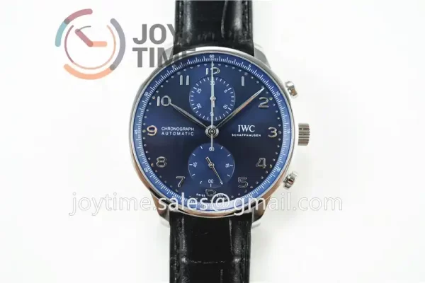 IWC Portugieser Chronograph ZF 1:1 Best Edition SS 41mm Leather Strap A69355