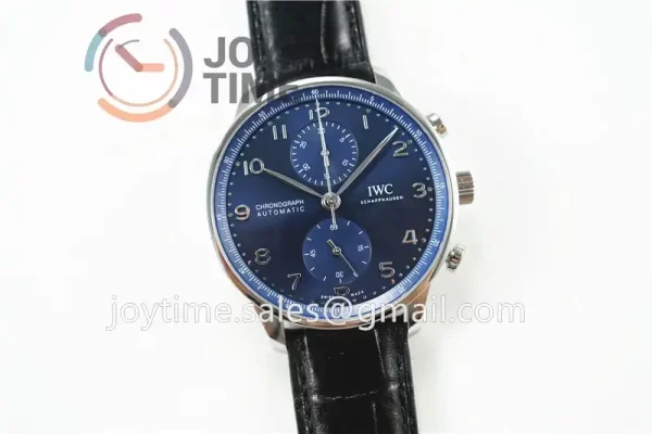 IWC Portugieser Chronograph ZF 1:1 Best Edition SS 41mm Leather Strap A69355