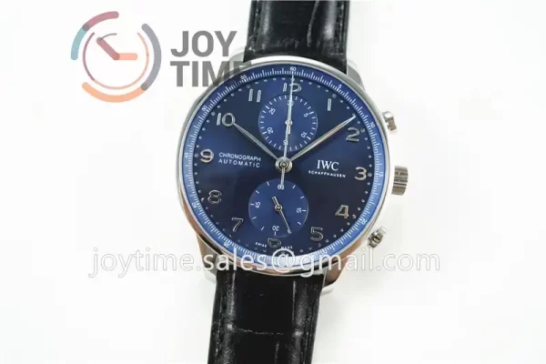 IWC Portugieser Chronograph ZF 1:1 Best Edition SS 41mm Leather Strap A69355