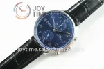 IWC Portugieser Chronograph ZF 1:1 Best Edition SS 41mm Leather Strap A69355