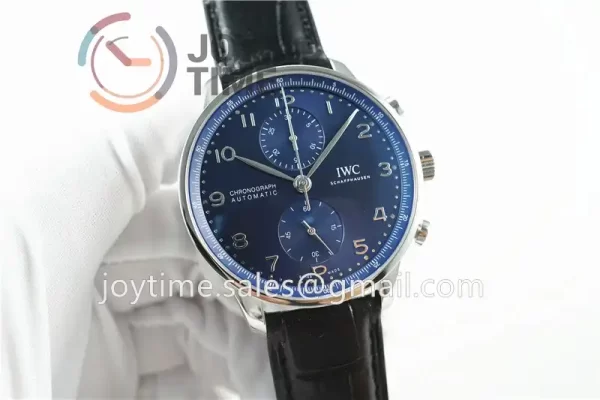 IWC Portugieser Chronograph ZF 1:1 Best Edition SS 41mm Leather Strap A69355