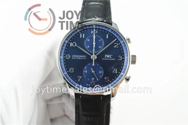 IWC Portugieser Chronograph ZF 1:1 Best Edition SS 41mm Leather Strap A69355