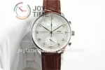 IWC Portugieser Chronograph ZF 1:1 Best Edition SS 41mm Leather Strap A69355