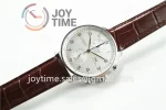 IWC Portugieser Chronograph ZF 1:1 Best Edition SS 41mm Leather Strap A69355