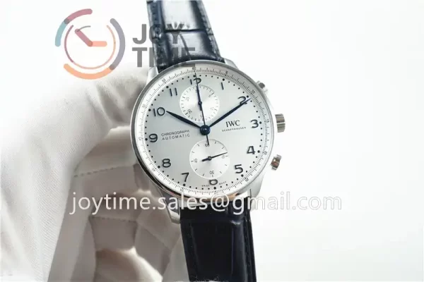 IWC Portugieser Chronograph ZF 1:1 Best Edition SS 41mm Leather Strap A69355