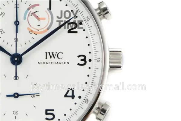 IWC Portugieser Chronograph Edition “150 Years” ZF 1:1 Best Edition SS 41mm Leather Strap A69355