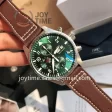 IWC Pilot Chrono 1:1 Best Edition SS 43mm Alligator Leather Strap Cal.79320 Full Packaging