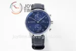 IWC Portugieser Chrono ZF 1:1 Best Edition SS 41mm Leather Strap A69355