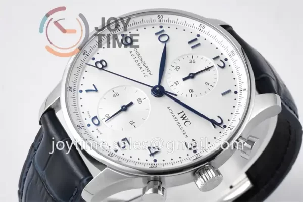 IWC Portugieser Chrono ZF 1:1 Best Edition SS 41mm Leather Strap A69355